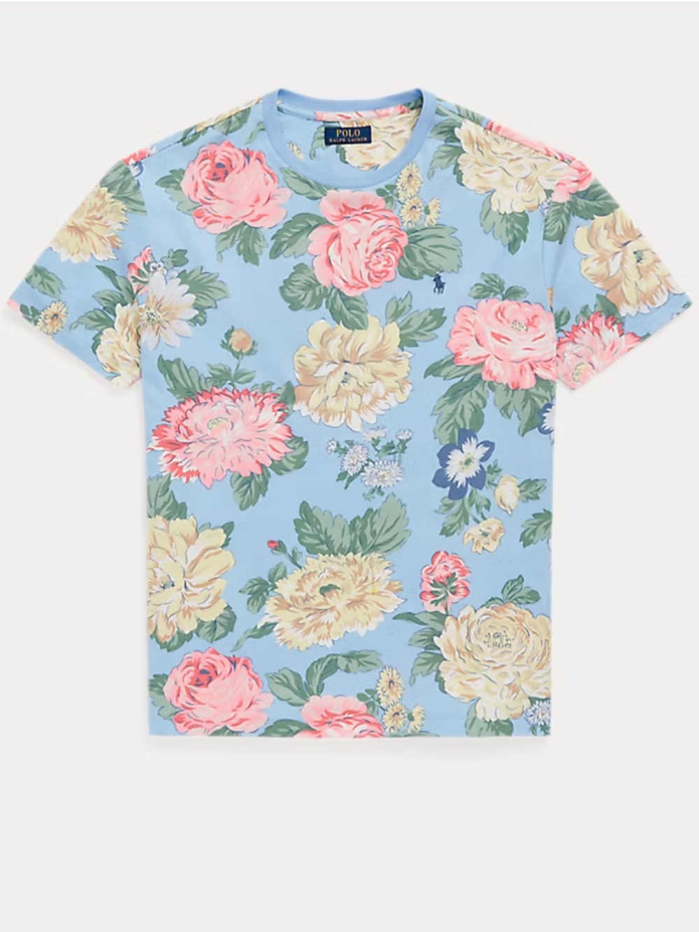Polo Ralph Lauren   Classic Fit Floral Jersey Short Sleeve T-Shirt